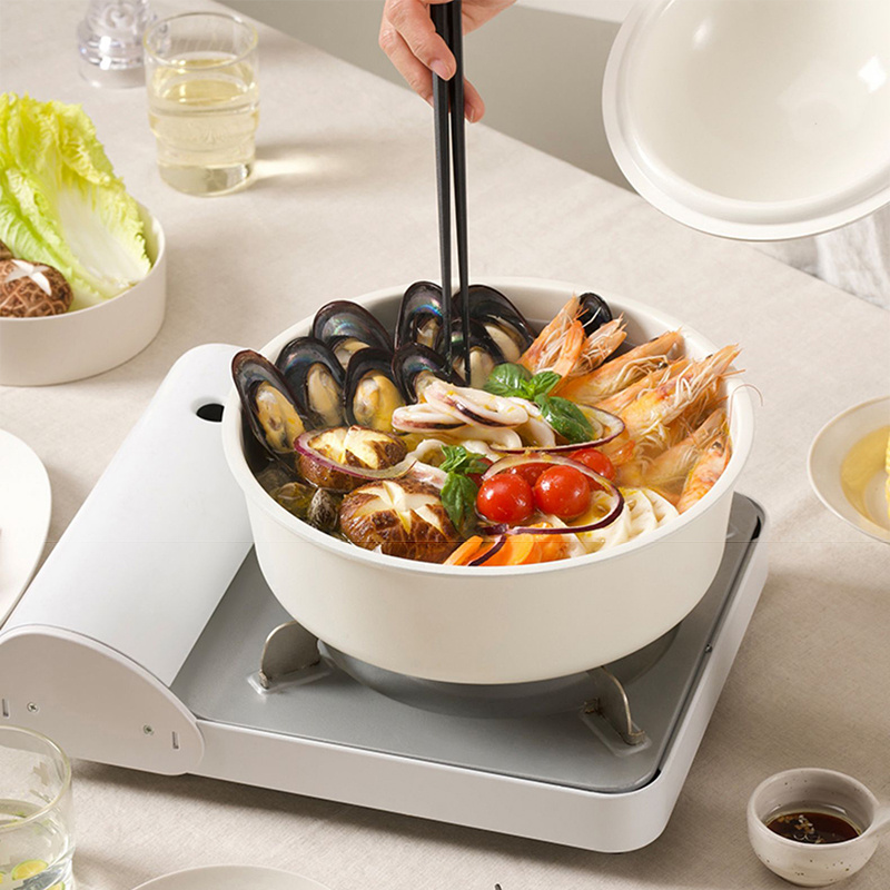 Multi-functional Non Stick Aluminum Cooking Pan wi01